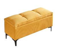 Garden Bench Outdoor Rest Area Apartment Balconies Benchoutdoor Benches Weatherproof Metal Potting Outside Seat,Corduroy Storage Benches, Entryway Bench, End of Bed Storage Bench, for Bedroo
