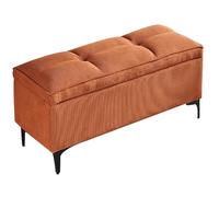 Garden Bench Outdoor Rest Area Apartment Balconies Benchoutdoor Benches Weatherproof Metal Potting Outside Seat,Corduroy Storage Benches, Entryway Bench, End of Bed Storage Bench, for Bedroo