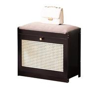Garden Bench Outdoor Rest Area Apartment Balconies Benchoutdoor Benches Weatherproof Metal Potting Outside Seat，Wood Shoe with Mesh Doors Entryway Shoe Shelf Cabinet for Hallway and Living R