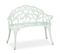 Garden bench Outdoor Seating Antique Two-Seater Weatherproof Easy Assembly