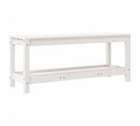 (natural impregnated, 108 x 35 x 45 cm) vidaXL Garden Bench Park Deck Wooden Bench Outdoor Bench Seat Solid Wood Pine