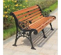 Garden Bench Replacement Slats - Non Pre-Drilled Slats with Complete Fixing Kit (Bolts, Nuts & Washers) for Easy Installation on 4ft Wooden Benches