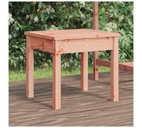 Garden Bench Solid Pine Wood 50x44x45 cm Natural Douglas Slatted Outdoor Sturdy