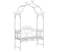 Garden Bench Steel Outdoor Furniture Seating Solution Decor Patio vidaXL