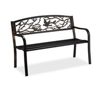 Garden bench Sturdy Easy Assembly Garden Seating Metal Patio Bench Durable