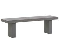 Garden Bench TARANTO Concrete Grey