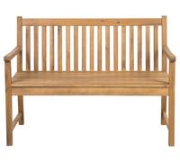 Garden Bench VIVARA Certified Acacia Wood Light Wood
