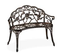 Garden bench Weatherproof Easy Assembly Garden Seating Outdoor Bench Vintage