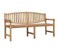 Garden Bench Wooden Bench Patio Outdoor Bench Seat Solid Teak Wood vidaXL