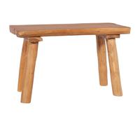 Garden Bench Wooden Plant Stand Outdoor Bench Seat Solid Teak Wood vidaXL
