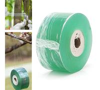 Garden Bio-degradable Nursery Grafting Tape Stretchable Gardening Tape for Plants Fruit Trees, Green 0.98" × 328' (2.5cm x 100m)