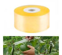 Garden Bio-degradable Nursery Grafting Tape Stretchable Gardening Tape for Plants Fruit Trees, Yellow 0.98" × 328' (2.5cm x 100m)