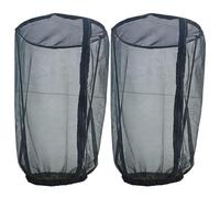 Garden Bird Barrier Mesh - 2 Pack Plant Pot Covers, Protective Netting Guard | Potted Tomato Vegetables, Blueberry Bushes, Fruit Tree, Flower Citrus Roses, Outdoor Shield, Breathable Reusable Pla