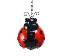 Garden Bird Housenest for Outdoor, Grubbing Hanging Outdoor Country Cute Birdhouses, Outdoor Weatherproof Bird Nest Houses for Wild Birds Small Bird Fountain Cardinal Yellow Ytger
