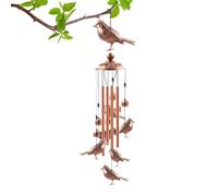 Garden Bird Wind Chimes - Bird Wind Chimes Movable Wind Chimes with S Hooks | Music Wind Catcher Bird Wind Chimes for Home Room Garden Pat
