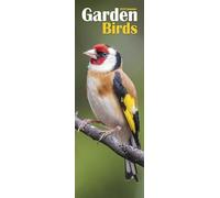 Garden Birds Slim 2025 Slimline Wall Calendar | Bird, Animal Calendar