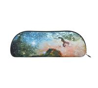 Garden Blossoming Wildflowers Birds Leaves Branches Print Cosmetic Bags For Women,Receive Bag Makeup Bag Travel Storage Bag Toiletry Bags Pencil Case, Galaxy Space. (2), One Size