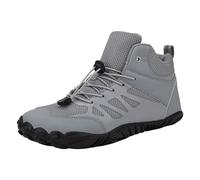 Garden Boots for Women Hiking and Mountaineering Shoes with Medium Fit Outdoor for Couples Sports and Fitness Shoes Black High Above Knee Boots, grey, 9 UK