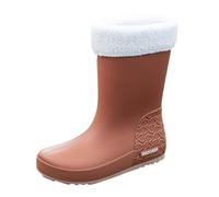 Garden Boots Women's Ankle Boots Women's Non-Slip Boots Non-Slip Extra Wide Rain Boots Outdoor Adult Non-Slip Rain Boots Ankle Boots Agriculture Fishing, khaki, 7 UK