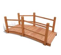 Garden Bridge Decoration bridge Outdoor Stream Pond Ornament 140 x 60 x 56 cm
