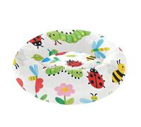 Garden Bugs Pet Dog Beds Relieve Stress fluffier Kitten for Medium Size Pets Supplies