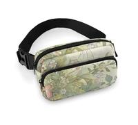 Garden Bunny Fanny Pack Waterproof External Pocket Portable Waist Pack Outdoor Adjustable Strap Lightweight Waist Bag for Workout Traveling Casual Running Hiking Cycling