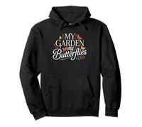 Garden Butterflies Butterfly Habitat Pride Gardener Pullover Hoodie