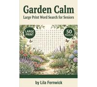 Garden Calm: Large Print Word Search for Seniors