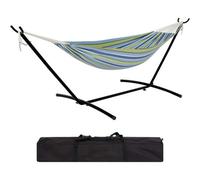 Garden Camping Hammock Premium Metal Frame Hang Bed Outdoor Travel