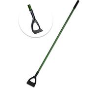 Garden Carbon Steel Dutch Hoe - Green