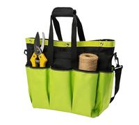 Garden Carry Bag | Features A Handle, Stand Up And With Multiple Pockets For Storage | Roomy Storage Bag For Garden Tools - Women Men Gardeners Carpenter Electrician Mechanic Indoor Outdoor