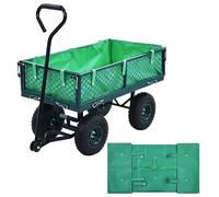 Garden Cart Liner - Oxford Cloth Fabric for Folding Trolley on Wheels, Perfect for Festivals, Camping, and Shopping