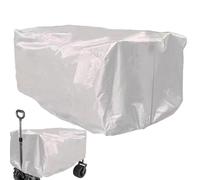 Garden Cart with Wheels Multi Purpose Folding Trolley Cover for Beach Rain Outdoor Camping Weatherproof Easy to Transport