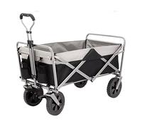 Garden CartFoldablen with AllTerrain Wheels Lar Capaci Beach Trolley for Outdoor Camping & Sto MultiPurpose Folding Cart.