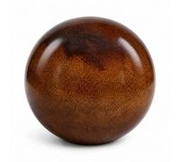 Garden Ceramic Pottery Ball Glossy Brown For Outdoor Use Diameter 40 cm Frost Resistant