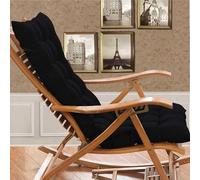 Garden Chair Cushion, High Back Replacement Pad Mat for Folding Chairs, Indoor Veranda Use, Compatible with Mattress Recliners (Cushion Only)