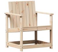 vidaXL Garden Chair Patio Dining Chair Outdoor Seat Chair Solid Wood Pine