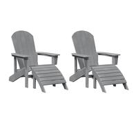 Garden Chair Polyethylene Outdoor Seating Modern Furniture Terrace Deck vidaXL