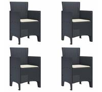 Garden Chair PP Outdoor Seating Furniture Terrace Patio Chairs Porch vidaXL