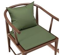 Garden Chair Seat Cushions - 2 Pack Waterproof Back Support Cushions, Comfortable Armchair Booster for Elderly, 40 x 40 x 5 cm, Ideal Outdoor Seating Accessory