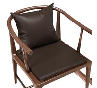 Garden Chair Seat Cushions - Set of 2 with Back Support, Waterproof Booster Cushions for Armchairs, Ideal for Elderly Comfort, 40x40x5 cm