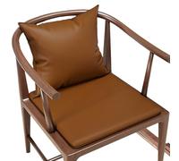 Garden Chair Seat Cushions - Waterproof Pack of 2 with Back Support, Comfortable Booster Cushions for Elderly, 40 x 40 x 5 cm, Ideal for Outdoor Relaxation