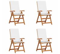 Garden Chair Solid Teak wood Outdoor Seating Modern Furniture Patio vidaXL