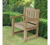Garden Chair Wooden Seating Rosedene - Traditional Sturdy Versatile Outdoor