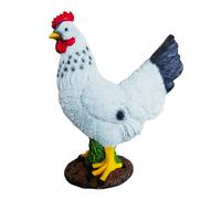 Garden chicken ornament garden sculpture decorative weatherproof animal figure