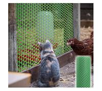 Garden Chicken Wire Fence45m/147.6ft Plastic Poultry Netting Hexagonal Mesh Temporary Barrier for Chicken Coops Breeding and Arboretum Isolation.