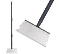 Garden Cleaning Shovel, 59 Inch Adjustable Handle Heavy Duty Garden Shovel Multifunctional Cleaning Shovel, for Lawn Edging, Scraping, Weed and Ice Removal