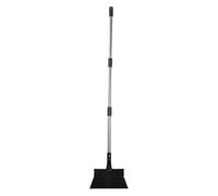 Garden Cleaning Shovel Heavy Duty Snow Ice Remover Scraper Multifunctional Weed Removal Tool with Adjustable Handle for Yard Driveway Stainless Steel Manganese Steel 27x14cm 3
