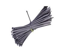 Garden Clearance Deals, 100pcs Self Locking Nylon Cable TiesPlastic Zip Tie Binding Wrap Straps DIY Cable Fasten Organiser(Grey,4x150mm)