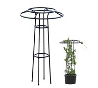 Garden Climbing Support Frame - Durable Rustproof Umbrella Design for Wisteria, Vine, Rose, and Tomato Plants - Outdoor Plant Trellis
